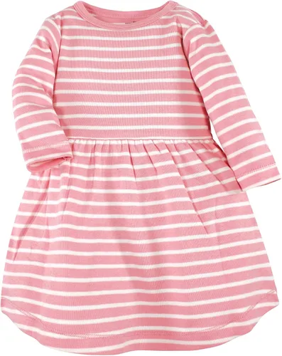 Vista 4 de Touched by Nature - Vestidos cortos de manga larga de algodón orgánico para niña, talla única