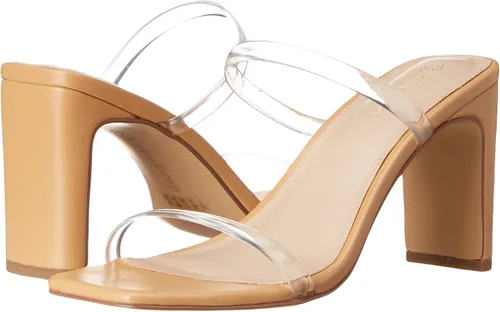 Vista 5 de The Drop Women's Avery Square Toe Two Strap High Heeled Sandal
