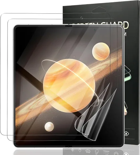 Vista 10 de 3 Pack for Amazfit Active 2 Screen Protector, Non-Tempered Glass Flexible Protection, HD Clear Protective Film
