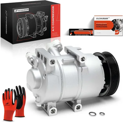 Vista 10 de A-Premium Compresor de aire acondicionado con embrague compatible con Kia Optima 2.0L 2.4L 2019-2020, estilo VS16