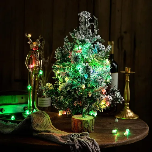 Vista 5 de Aogist - 50 piezas de luces de globo con gancho, tiempo de espera prolongado, mini luz impermeable para fiesta de cumpleaños, boda, Navidad