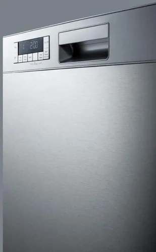 Vista 3 de Summit Appliance Lavavajillas inteligentes con control frontal de acero inoxidable de 24 pulgadas de 120 voltios