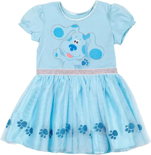 Vista 4 de Blue's Clues & You! Vestido de disfraz y diadema de bebé a niño grande