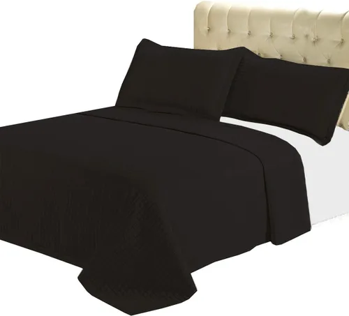 Vista 10 de sheetsnthings Juego de sábanas de microfibra acolchada sin arrugas de lujo de 2 piezas (beige, individual)