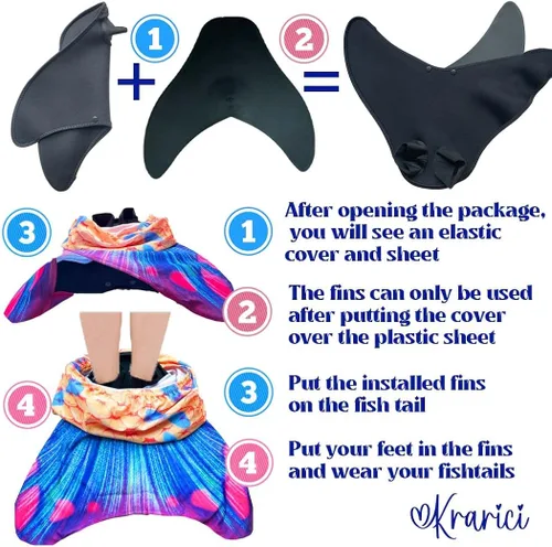 Vista 5 de Krarici girls Mermaid