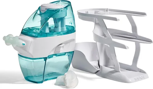 Vista 3 de Navage Caddy de Encimera - Caddy Organizador de Almacenamiento para el Sistema de Irrigación Nasal Navage - Organizador de Suministros de Limpieza