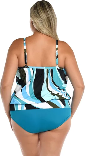 Vista 2 de Traje de baño tankini bandeau