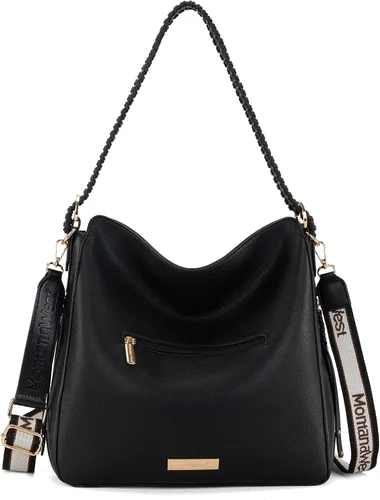Vista 4 de Montana West Hobo Bags for Women Shoulder Purses and Ladies Handbags