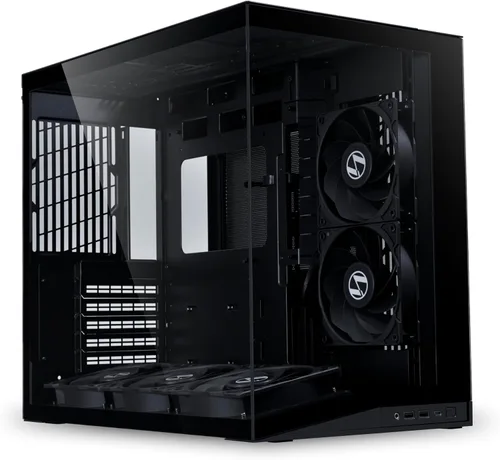 Vista 10 de LIAN LI O11D MINI V2 Carcasa de Computadora Compacta ATX Mid-Tower de Flujo de Aire Vista Panorámica Flujo de Aire Completamente Ventilado