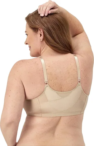 Vista 3 de PLAYTEX Sujetador inalámbrico de 18 horas con cierre frontal extra para la espalda para mujer Use52e con opción de paquete de 2