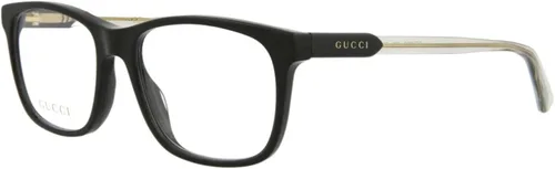 Vista 2 de Gucci Gucci Logo 0490O 005 Gafas rectangulares de plástico negro 2087in