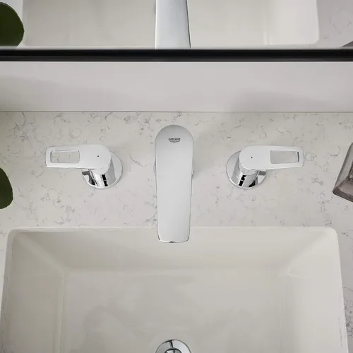 Vista 6 de GROHE 20225001 Bauloop, grifo de baño de tamaño M de 2 manijas de 8 pulgadas, 1.2 GPM, cromado