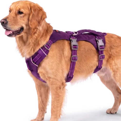 Vista 22 de Arnés para perro Tuff Pupper a prueba de escapes para perros extra pequeños Arnés ajustable ligero sin tirones Equipo multifuncional