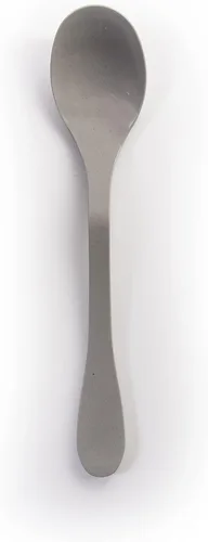 Vista 2 de Knork Eco Spoon - Juego de cubiertos reutilizables de bambú a base de plantas, 12 piezas, color gris