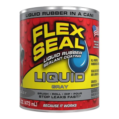 Vista 19 de Líquido de sellado Flex Seal grande, 16 oz, negro, LFSBLKR16