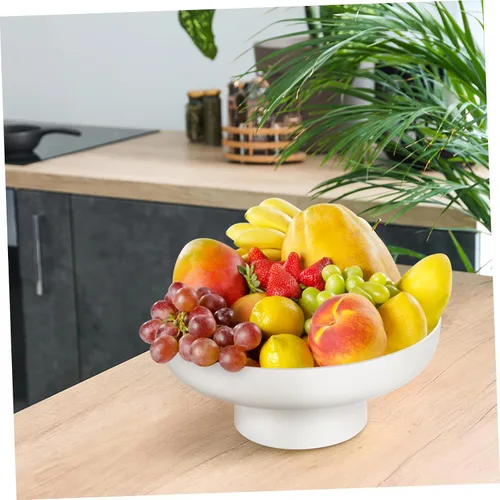 Vista 3 de Mikinona Soporte decorativo de frutas cesta de frutas bandeja de frutas para boda cumpleaños dic