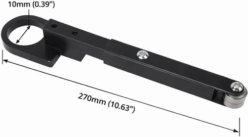 Vista 3 de Kit de conversión de adaptador de lijadora angular a correa para amoladoras de 3.937 in y 4.921 in herramienta de pulido para carpintería