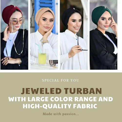 Vista 7 de Turbantes cruzados para mujer, hiyab para mujer, envolturas para el cabello, envolturas para la cabeza para mujer, hiyab para mujer, hiyab