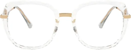 Vista 9 de Zeelool Lentes gruesos de gran tamaño Cat Eye TR90 con bloqueo de luz azul para mujer Daisy OT959223