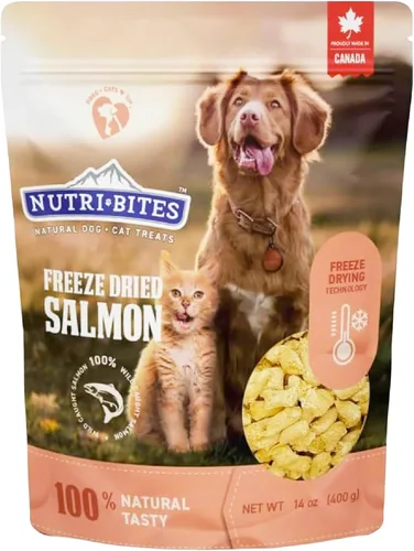 Vista 9 de Nutri Bites Golosinas de hígado de res liofilizado para perros y gatos Golosinas saludables para entrenamiento de mascotas o complemento de comida