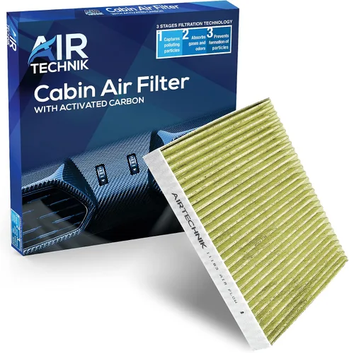 Vista 9 de AirTechnik CF11183 Filtro de aire de cabina con carbón activado Compatible con Dodge Durango 2011-2025, Jeep Grand Cherokee 2011-2021, Grand