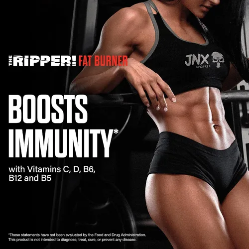 Vista 8 de JNX SPORTS® The Ripper! Quemador de grasa termogénico triturador para hombres y mujeres – Termogénesis Stim de acción rápida, supresor del apetito