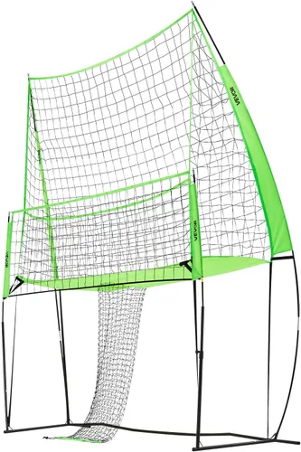 Vista 10 de VEVORAdjustable Height Badminton Net Set for Backyard Beach Lawn, Outdoor Portable Volleyball Net with Carrying Bag, 4 Square Quick Assemble Game