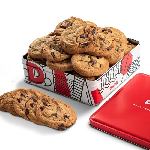 Vista 20 de David's Cookies Galletas recién horneadas – Deliciosa variedad suave hecha a mano – Exquisito regalo gourmet para amigos y familiares en ocasiones