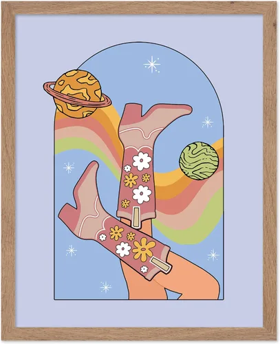 Vista 50 de Poster Master Sun Poster - Retro Rainbow Sun Print - Groovy Abstract Design - Geometric Shapes Design - Modern & Trendy Art - Chic Boho Decor