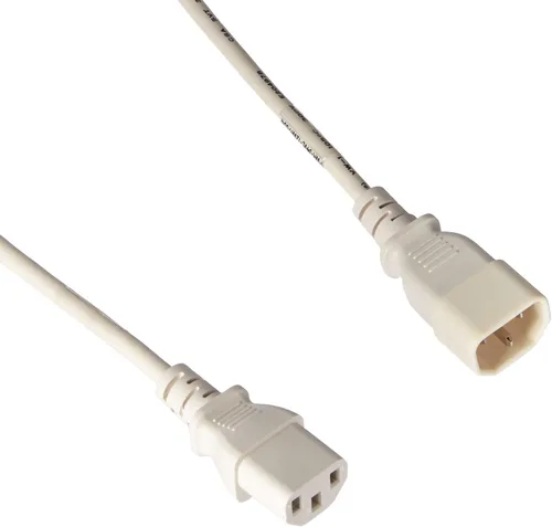 Vista 64 de Cable de alimentación C2G, cable de extensión corto, cable de extensión de alimentación, cable de alimentación de bloqueo, 10A, 250V, negro, 1 pie