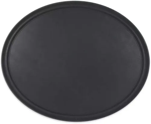 Vista 19 de G.E.T. NS-1014-BR Bandeja rectangular antideslizante de plástico sin BPA, de 10 x 14 pulgadas, color marrón