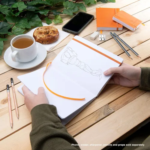Vista 6 de Cuaderno de bocetos Travelers Dot Grid Pentalic Art, libre de ácidos