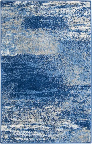Vista 72 de SAFAVIEH Colección Adirondack Alfombra de Pasillo - 2'1" x 6', Marfil y Salvia, Diseño Abstracto Moderno, No Desprende Pelusa y Fácil Cuidado, Ideal