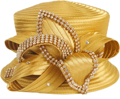 Vista 2 de FORBUSITE - Sombrero derby de iglesiaKentucky, formal, para mujer