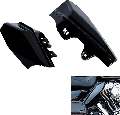 Vista 2 de Astra Depot Deflector de aire de marco medio compatible con Harley Touring Electra Glide Road King 2001-2008