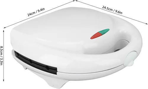 Vista 9 de Máquina para hacer perros de maíz, máquina antiadherente de 750 W para hacer gofres para barbacoas, perfecto para perros calientes en un palo
