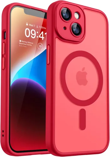 Vista 53 de CANSHN Funda magnética compatible con iPhone Air (6.5 pulgadas), mejorada [protección completa de la cámara] [compatible con Magsafe]