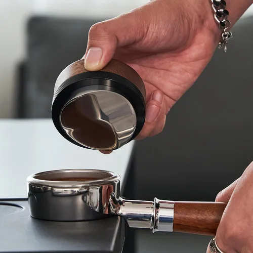 Vista 2 de Distribuidor de Café de 51 mm, Herramienta de Distribución de Espresso, Distribuidor de Espresso de Profundidad Ajustable para Todos