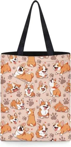 Vista 14 de UNICEU Bolso de viaje plegable de lona para mujer, estilo casual, para ir de compras al hombro