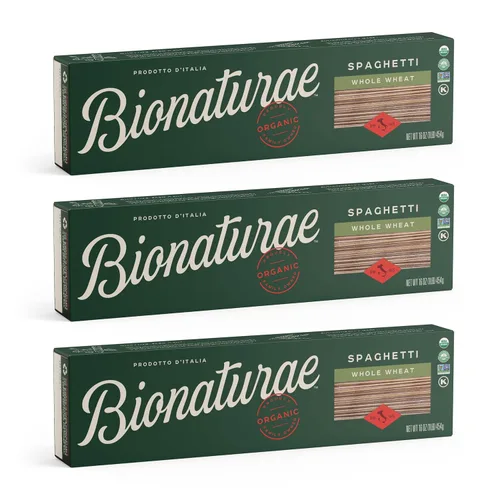 Vista 8 de Bionaturae Fideos de pasta de espaguetis – Pasta de espagueti sin gluten, pasta de arroz y lentejas, Kosher, alta proteína, sin OMG, certificado