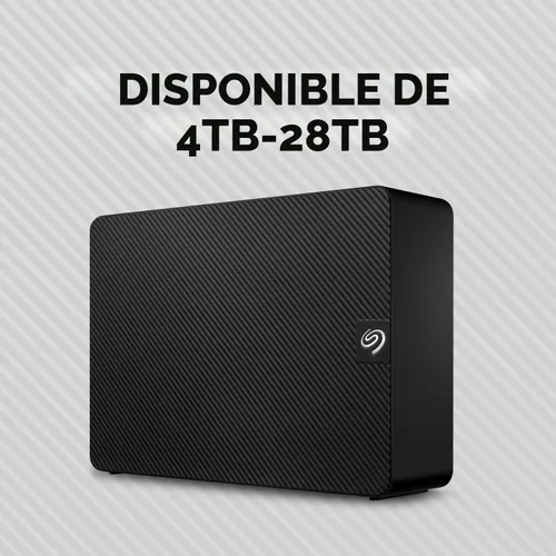Vista 6 de Seagate Expansion Disco duro externo de 12 TB - USB 3.0, con servicios de recuperación de datos Rescue (STKP12000400)