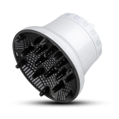 Vista 9 de Segbeauty Difusor de cabello para cabello rizado, flujo de aire ajustable mejorado, cuenco profundo, accesorio de difusor profesional de salón