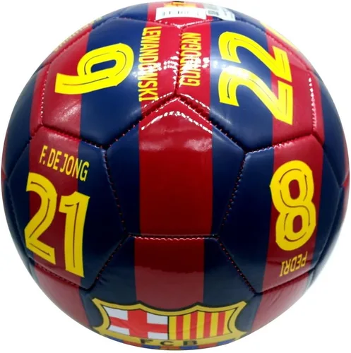 Vista 3 de Icon Sports Balón de fútbol del FC Barcelona, talla 4, producto oficial 01