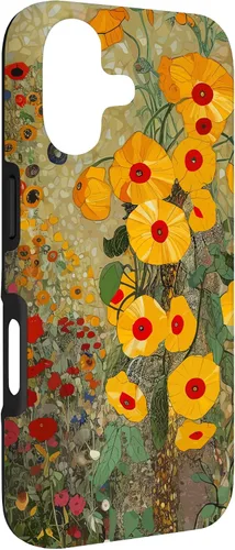 Vista 3 de Art Nouveau Flowers, Garden and Floral Nature Art Case for iPhone 17