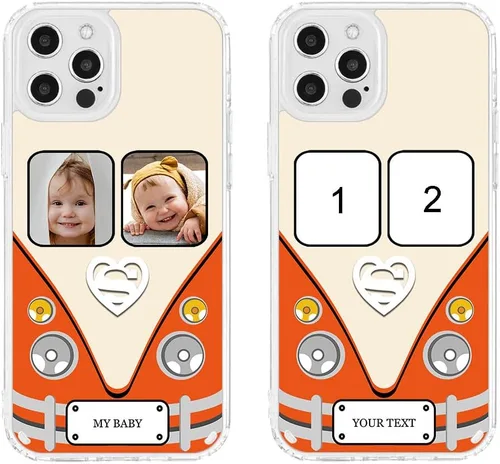 Vista 65 de Funda de teléfono personalizada para Apple iPhone 8 Plus iPhone 7 Plus, personalizada con foto, imagen, texto, imagen, diseño de imagen