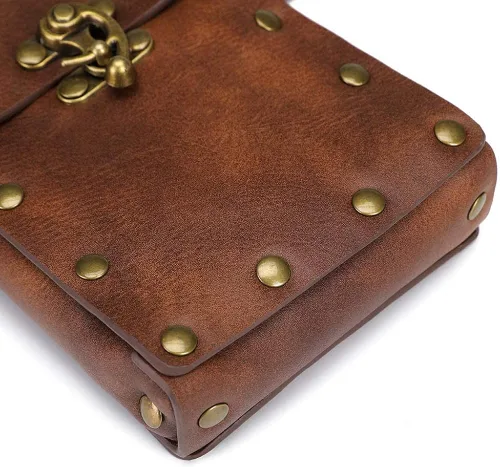Vista 4 de Rebajas Cyber Monday Ofertas Venta Steampunk Riñonera Bolso para cintura Moda Gótico Hombro Bandolera Bandolera Muslo Pierna Capucha Bolsa de Viaje
