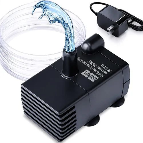 Vista 10 de Bomba de sumidero pequeña automática con sensor de agua, elevación de 5 pies, 55 GPH 115 V/230 V, mini bomba de condensado con interruptor de Blanco