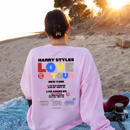 Vista 5 de BluePrints Sudadera Harry Tracklist - Suéter de álbum inspirado en Harry 2022 para fanáticos, Estilo 1