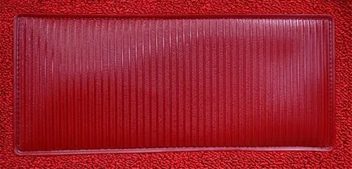 Vista 3 de Alfombra automotriz compatible con Cadillac Coupe DeVille de 1961 a 1964, 2 puertas (501-negro 80/20 bucle)