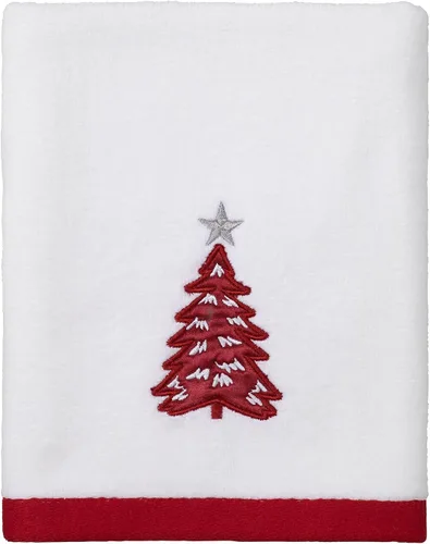Vista 7 de Avanti Linens - Juego de 2 toallas para los dedos, algodón suave y absorbente, colección Sparkle